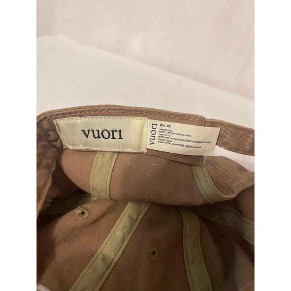 Vuori NWT Embroidered Logo Camel Ball Strapback Cap Unisex 6 Panel - Picture 5 of 7